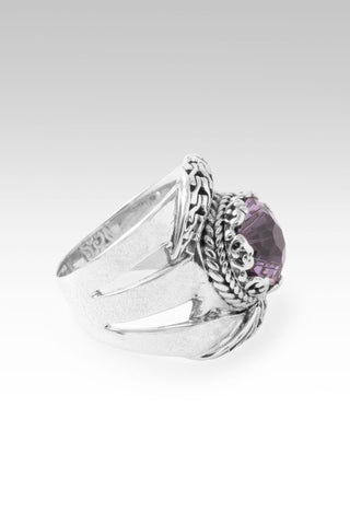 God of Possible Ring™ in Rose De France Amethyst - Dinner - only found at SARDA™