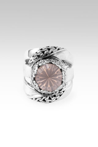 God of Possible Ring™ in Rose Quartz - Dinner - only found at SARDA™