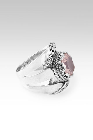 God of Possible Ring™ in Rose Quartz - Dinner - only found at SARDA™