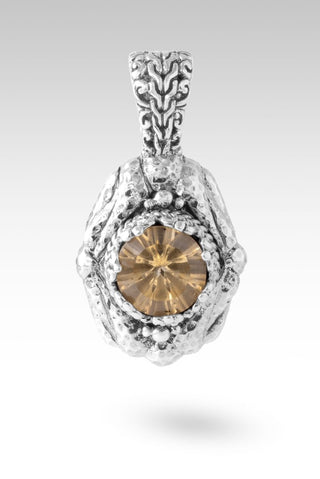 God Saves Pendant™ in Citrine - Single Stone - only found at SARDA™