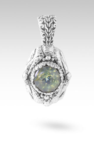 God Saves Pendant™ in Prasiolite - Single Stone - only found at SARDA™