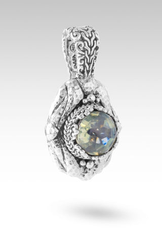 God Saves Pendant™ in Prasiolite - Single Stone - only found at SARDA™