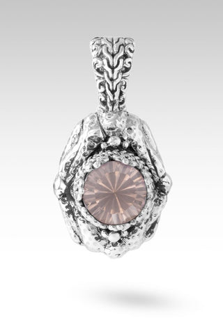 God Saves Pendant™ in Rose Quartz - Single Stone - only found at SARDA™