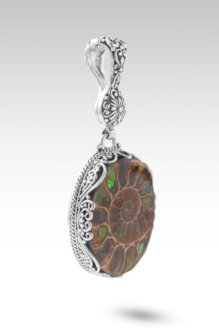 God Sees All Pendant™ in Ammonite with Ammolite Inlay - Statement - only found at SARDA™