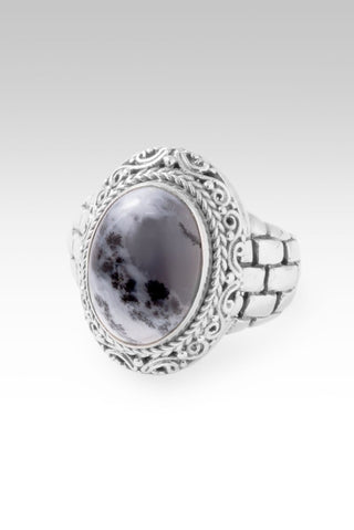 God Will Fix It Ring II™ in Dendritic Opal - Dinner - only found at SARDA™