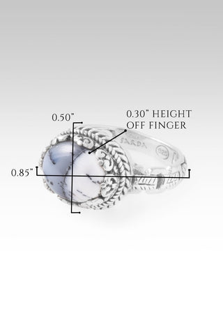 God Will Fix It Ring™ in Dendritic Opal - Stackable - only found at SARDA™