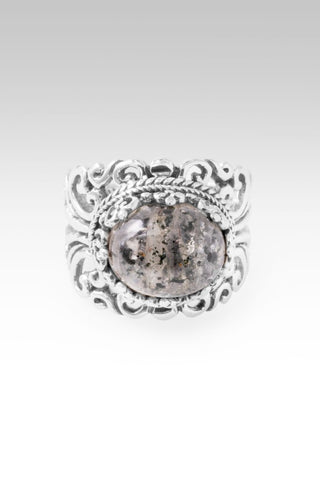 God Will Fix It Ring™ in Sagenitic Quartz - Dinner - only found at SARDA™