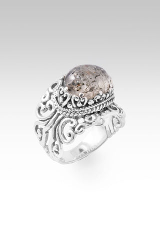 God Will Fix It Ring™ in Sagenitic Quartz - Dinner - only found at SARDA™