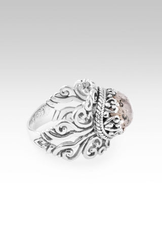 God Will Fix It Ring™ in Sagenitic Quartz - Dinner - only found at SARDA™