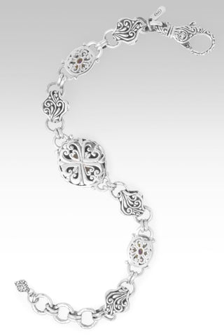 God's Faithfulness Bracelet™ in Cockatoo Daze™ Mystic Quartz, Sheer Luck™ Mystic Topaz & Swiss Blue Topaz - Multi Stone - only found at SARDA™