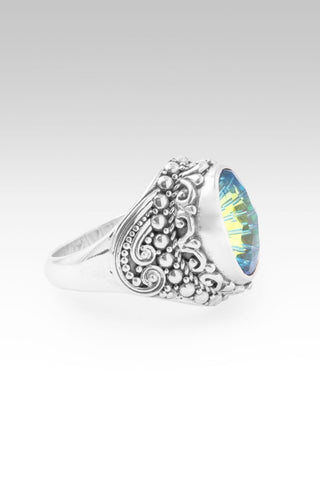 God's Grace Ring™ in Cockatoo Daze™ Mystic Quartz - Dinner - only found at SARDA™
