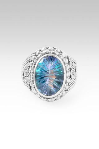 God's Grace Ring™ in Cockatoo Daze™ Mystic Quartz - Dinner - only found at SARDA™