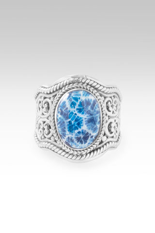 God's Grace Ring™ in Navy Blue Indonesian Coral - Dinner - only found at SARDA™