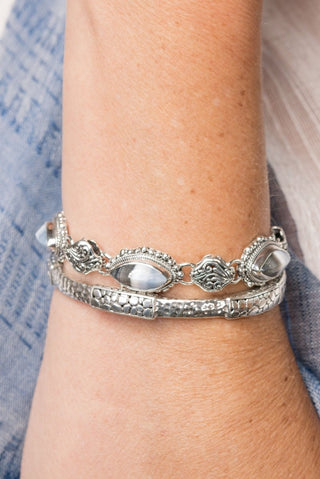 God's Lasting Promises Bracelet™ in Blue Banded Opal - Multi Stone - only found at SARDA™