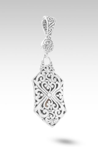 God's Lasting Promises Pendant™ in Blue Banded Opal - Single Stone - only found at SARDA™