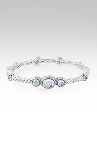 God's Mercy Bangle™ in Rainbow Moonstone - Bangle - only found at SARDA™
