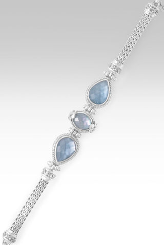 God's Perfect Place Bracelet™ in Blue Quartz Mother of Pearl - Multi Stone - only found at SARDA™