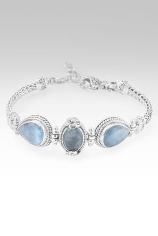 God's Perfect Place Bracelet™ in Blue Quartz Mother of Pearl - Multi Stone - only found at SARDA™