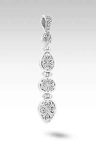 God's Perfect Place Pendant™ in Blue Quartz Mother of Pearl - Multi Stone - only found at SARDA™