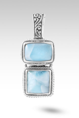 God's Perfect Place Pendant™ in Larimar - Multi Stone - only found at SARDA™