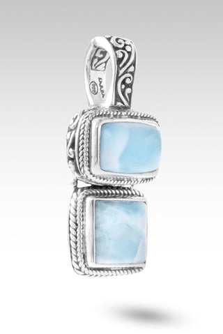 God's Perfect Place Pendant™ in Larimar - Multi Stone - only found at SARDA™