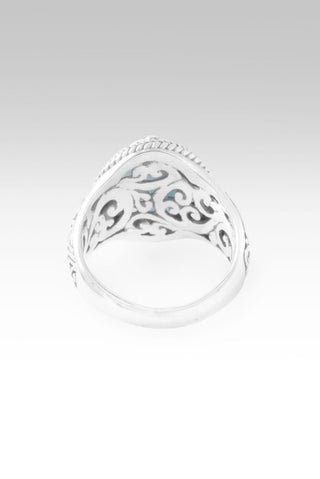 God's Perfect Place Ring™ in Larimar - Dinner - only found at SARDA™