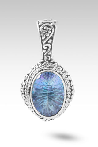 God's Word Pendant™ in Cockatoo Daze™ Mystic Quartz - Single Stone - only found at SARDA™
