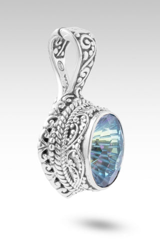 God's Word Pendant™ in Cockatoo Daze™ Mystic Quartz - Single Stone - only found at SARDA™