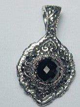 Good Vibes Pendant™ in Black Spinel - Single Stone - only found at SARDA™