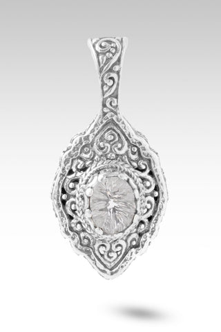 Good Vibes Pendant™ in White Quartz - Single Stone - only found at SARDA™