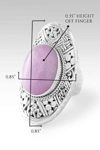 Grace Breaks Chains Ring™ in Kunzite - Statement - only found at SARDA™