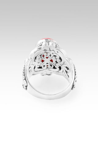 Grace Waiting 4 U Ring™ in Red Indonesian Coral - Statement - only found at SARDA™