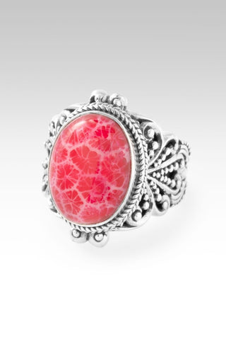 Grace Waiting 4 U Ring™ in Red Indonesian Coral - Statement - only found at SARDA™