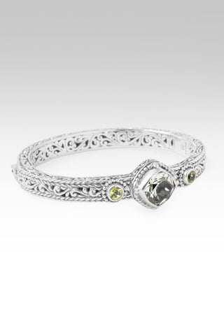 Graceful Presence Bangle™ in Prasiolite & Peridot - Bangle - only found at SARDA™