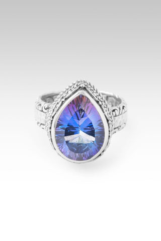 Graceful Presence Ring II™ in Odyssey Universe™ Mystic Quartz - Dinner - only found at SARDA™