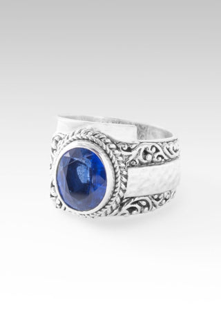 Graceful Serenity Ring™ in Blue Kyanite - Statement - SARDA™