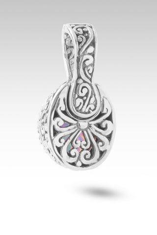 Graceful Strength Pendant™ in Hayward's Muse™ Mystic Quartz - Single Stone - only found at SARDA™