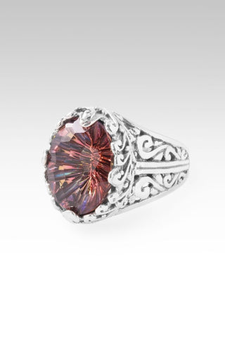 Graceful Strength Ring™ in Hayward's Muse™ Mystic Quartz - Dinner - only found at SARDA™