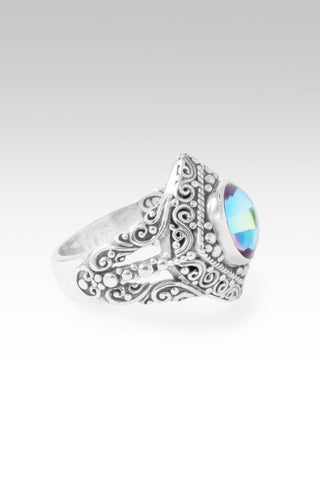 Great Faithfullness Ring™ in Zodiac Fun™ Mystic Quartz - Dinner - only found at SARDA™