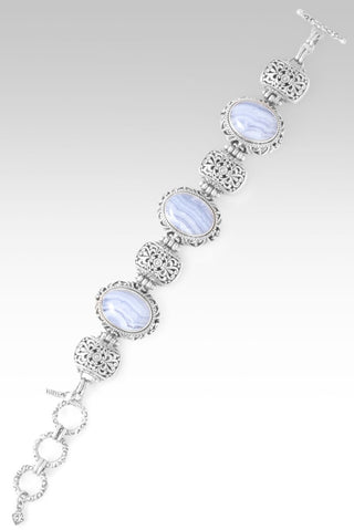 Great is Faithfulness Bracelet™ in Blue Lace Agate - Multi Stone - only found at SARDA™