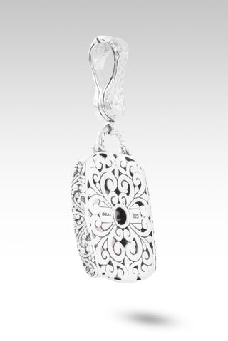 Great is Faithfulness Pendant™ in Blue Lace Agate - Single Stone - only found at SARDA™