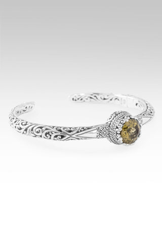 Growing UR Faith Cuff Bracelet™ in Olive Quartz - Cuff - only found at SARDA™