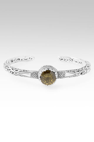 Growing UR Faith Cuff Bracelet™ in Olive Quartz - Cuff - only found at SARDA™