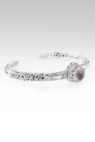 Growing UR Faith Cuff Bracelet™ in Rose Quartz - Cuff - only found at SARDA™