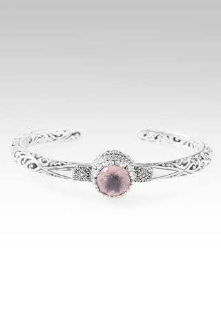 Growing UR Faith Cuff Bracelet™ in Rose Quartz - Cuff - only found at SARDA™