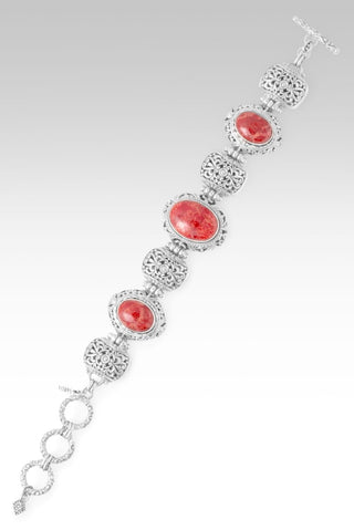 Guiding Hand Bracelet™ in Red Sponge Coral - Multi Stone - only found at SARDA™