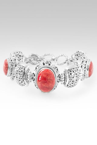 Guiding Hand Bracelet™ in Red Sponge Coral - Multi Stone - only found at SARDA™