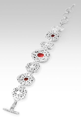 Guiding Hand Bracelet™ in Red Sponge Coral - Multi Stone - only found at SARDA™