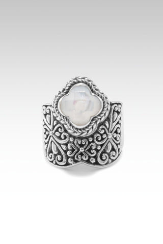 Harmony Ring™ in White Mother of Pearl - Statement - only found at SARDA™