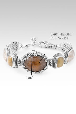 He Doesn't Make Mistakes Bracelet™ in Cacoxenite, Garden Quartz & Gold Rutilated Quartz - Multi Stone - only found at SARDA™